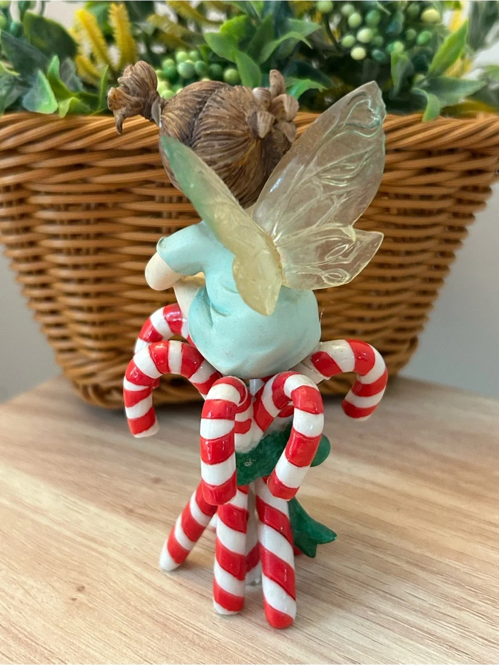My little kitchen fairies 2003 “ candy cane fairie “ 113347 enesco Christmas